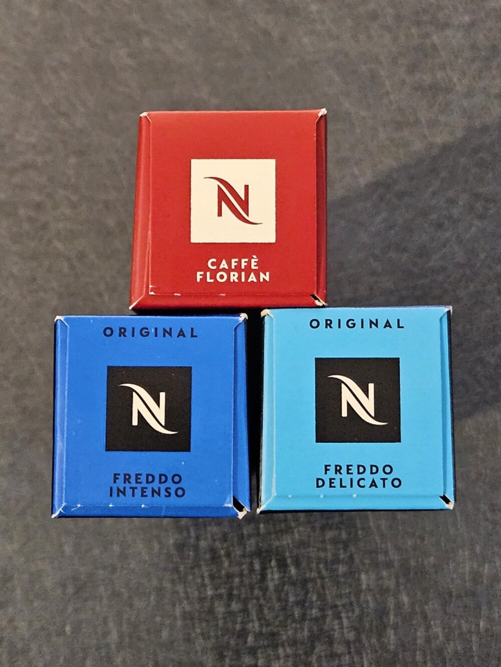Nespresso Original MIX - Caffe Florian, Freddo Intenso & Delicato - 3 Boxes New